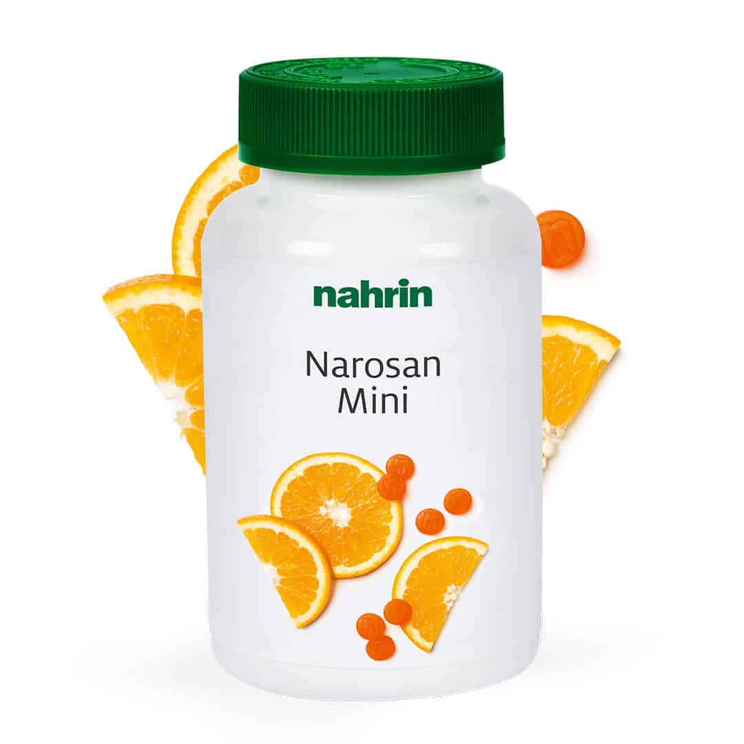 Narosan® Mini 160g apelsinimaitselised multivitamiinid lastele
