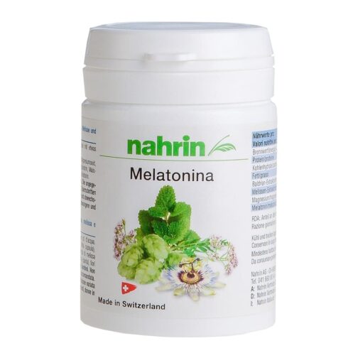 Капсулы  мелатонина, пищевая добавка для крепкого сна 30 капсул Содержит мелиссу, валерьяну, хмель и страстоцвет